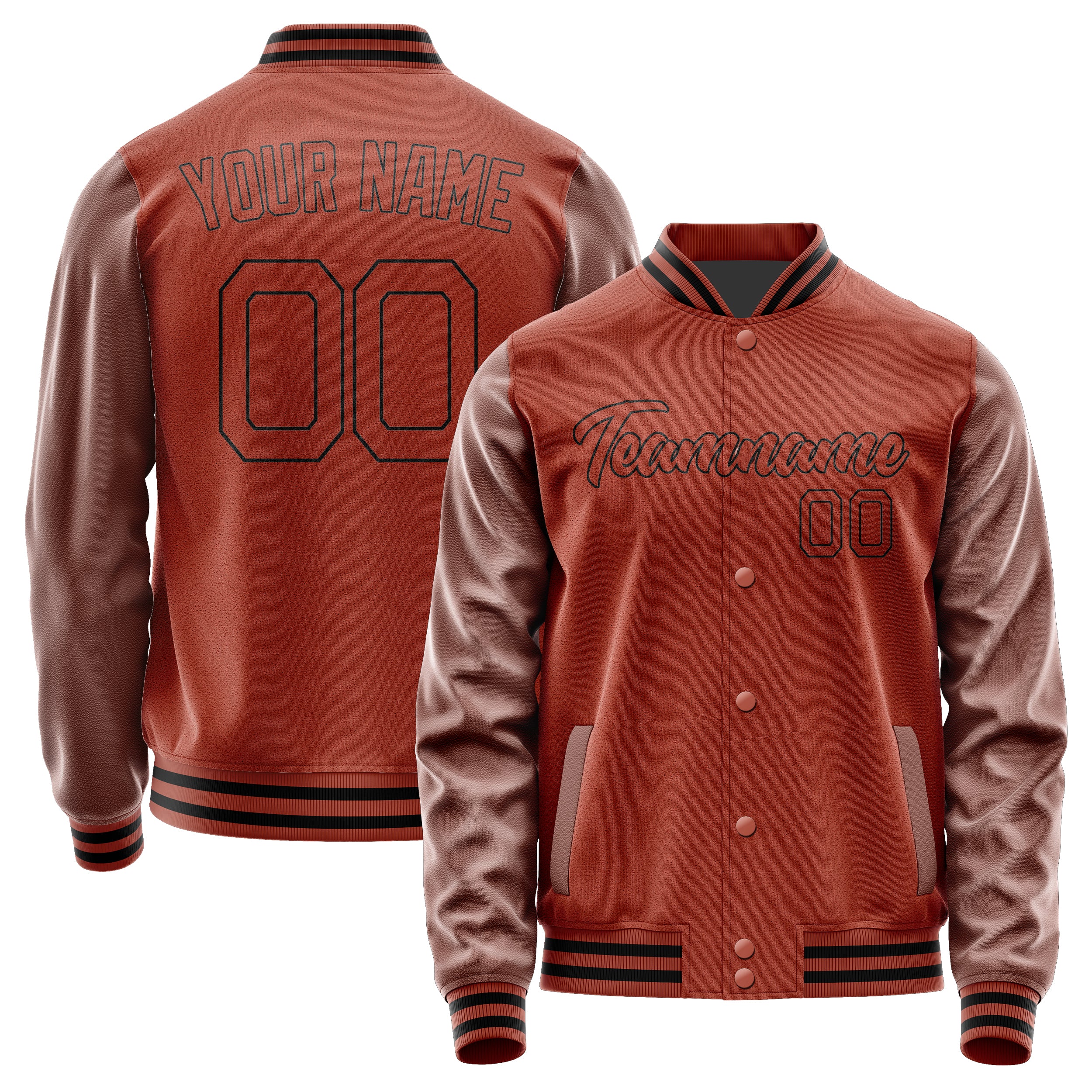 Custom Coral Red Coral Red Jacket JA1616161617B21716