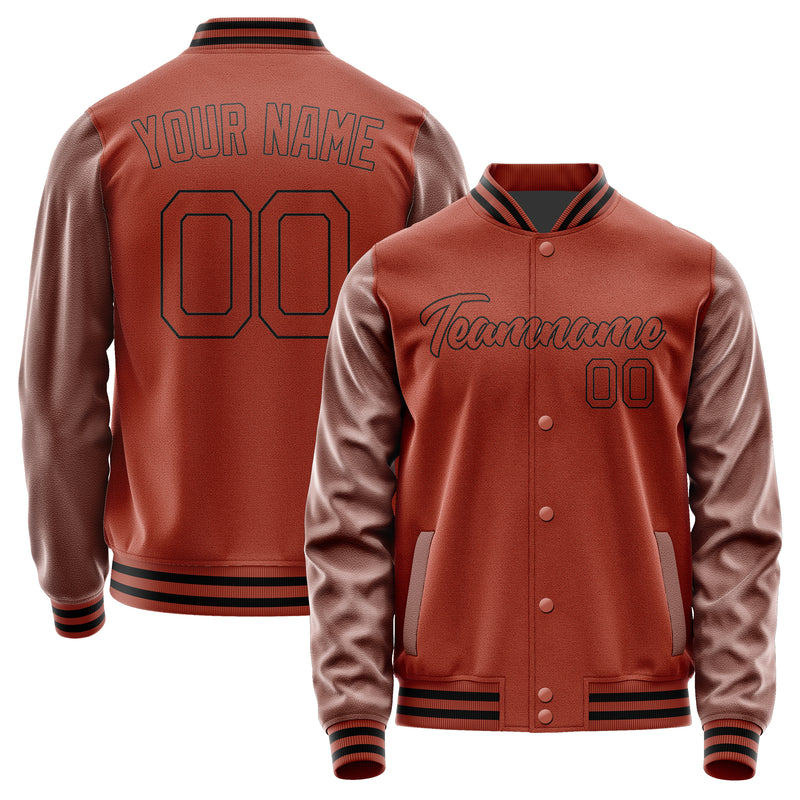 Custom Coral Red Coral Red Jacket JA1616161617B21716