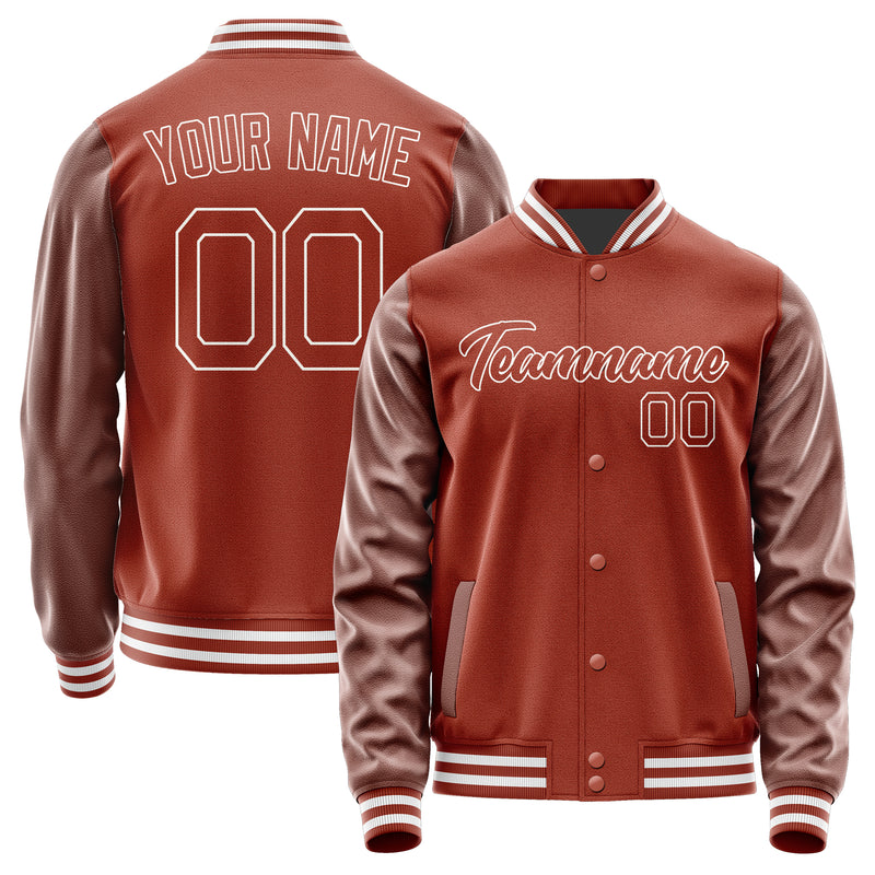 Custom Coral Red Coral Red Jacket JA1616161618B21816