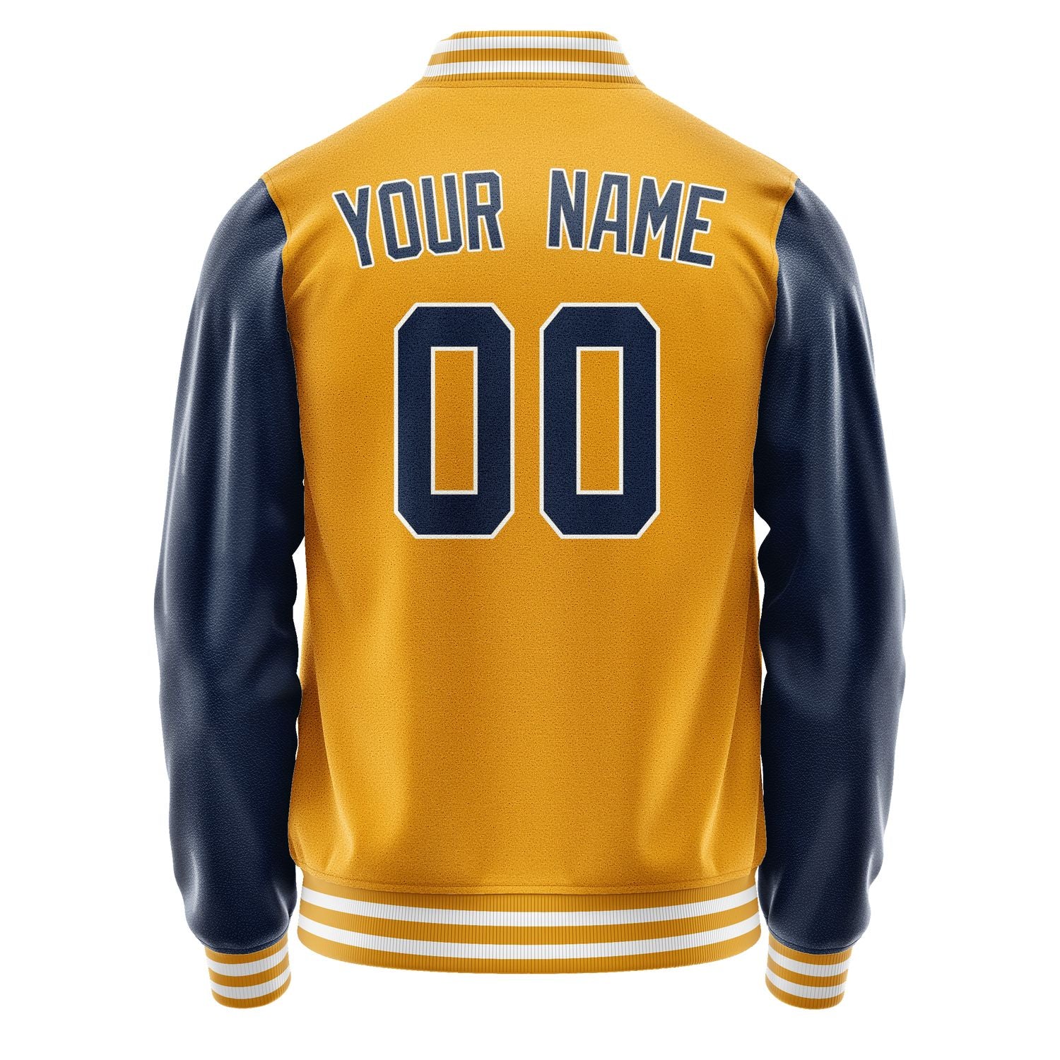 Custom Yellow Blue Jacket JA1919101918B31810