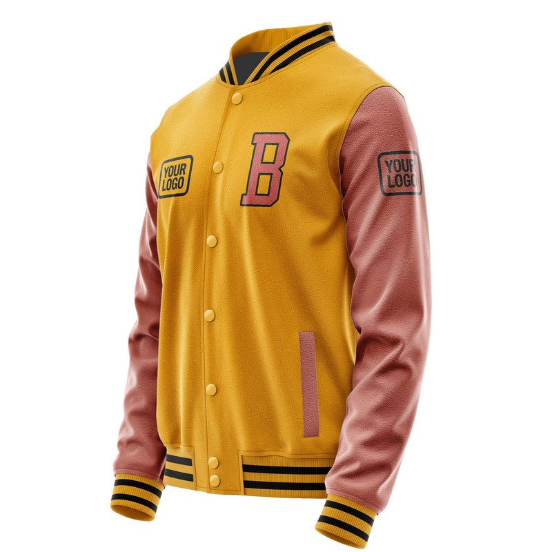Custom Yellow Copper Rose Jacket JA191929191717292917