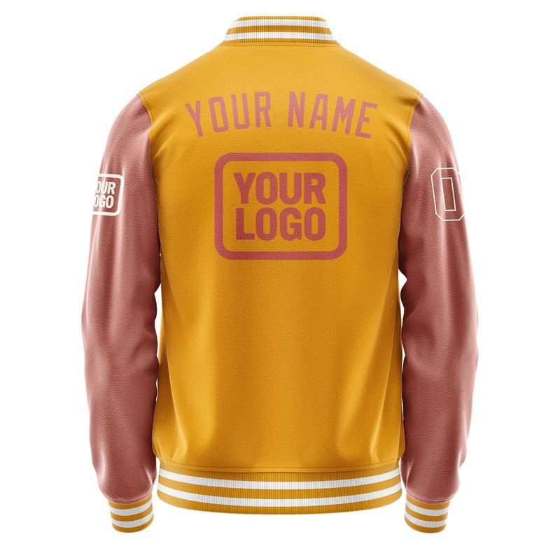 Custom Yellow Copper Rose Jacket JA191929191818292918