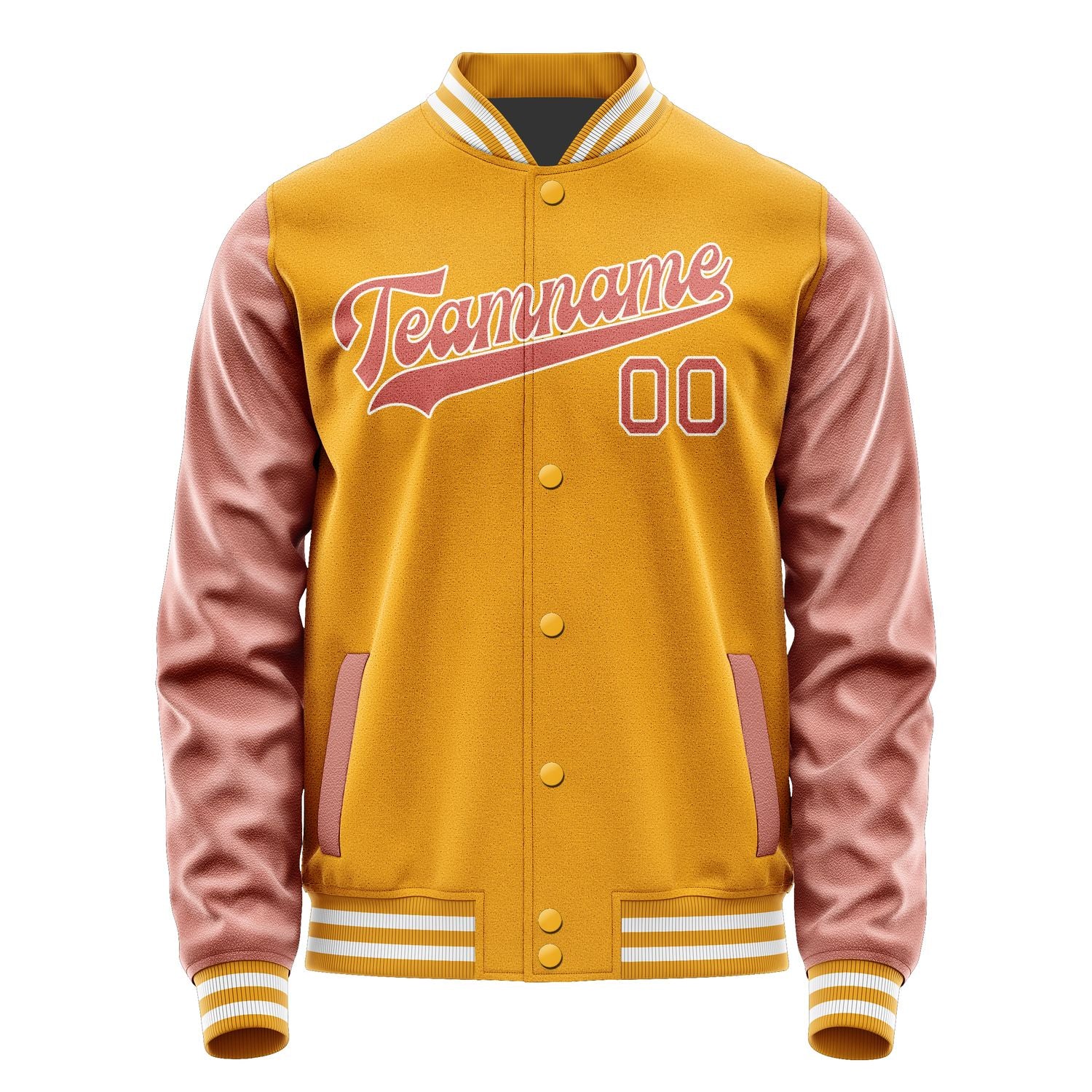 Custom Yellow Copper Rose Jacket JA1919291918B31829