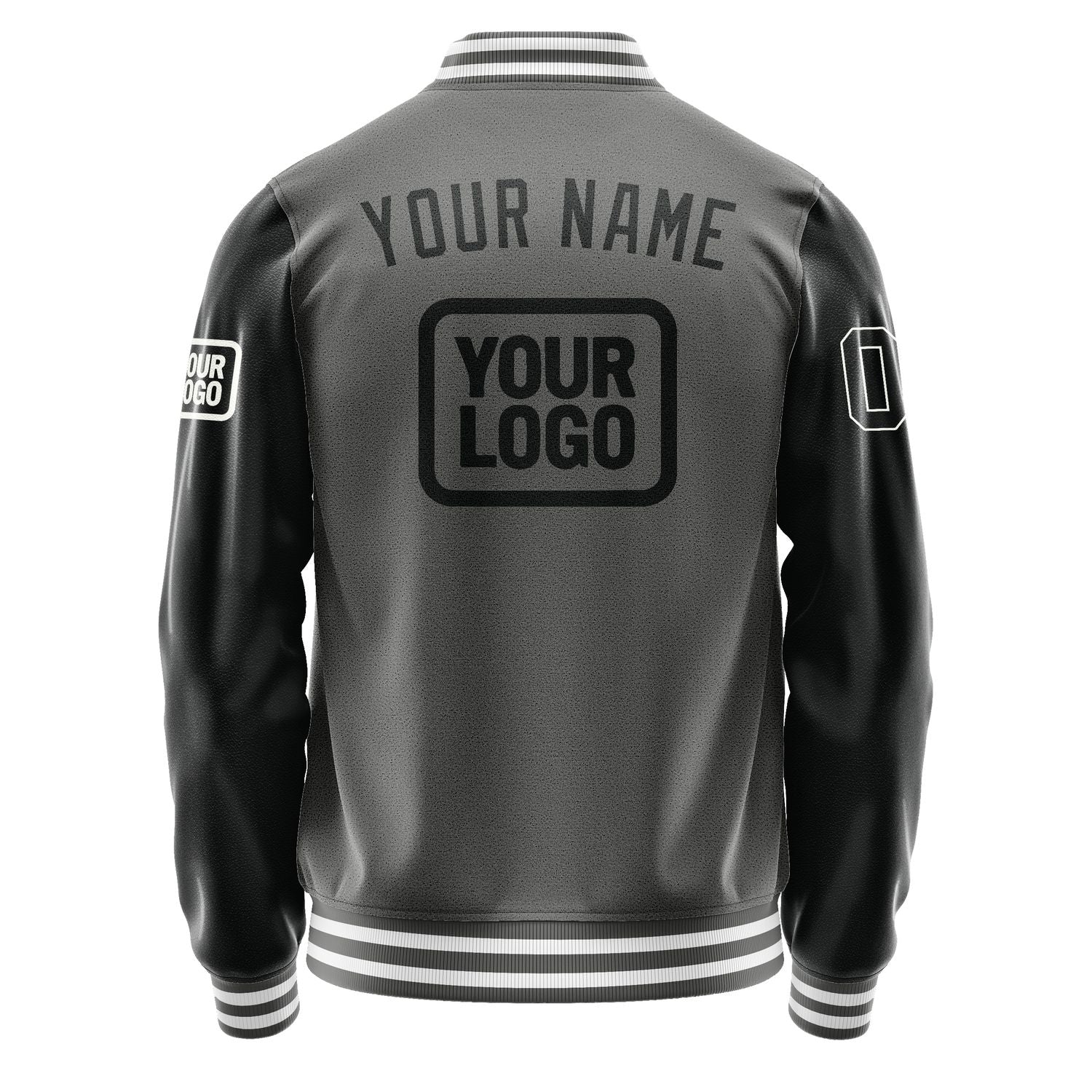 Custom Dark Grey Black Jacket JA202017201818171718