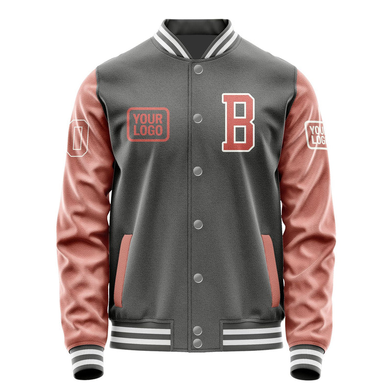 Custom Dark Grey Copper Rose Jacket JA202029201818292918