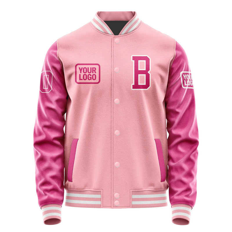 Custom Light Pink Pink Jacket JA212113211818131318