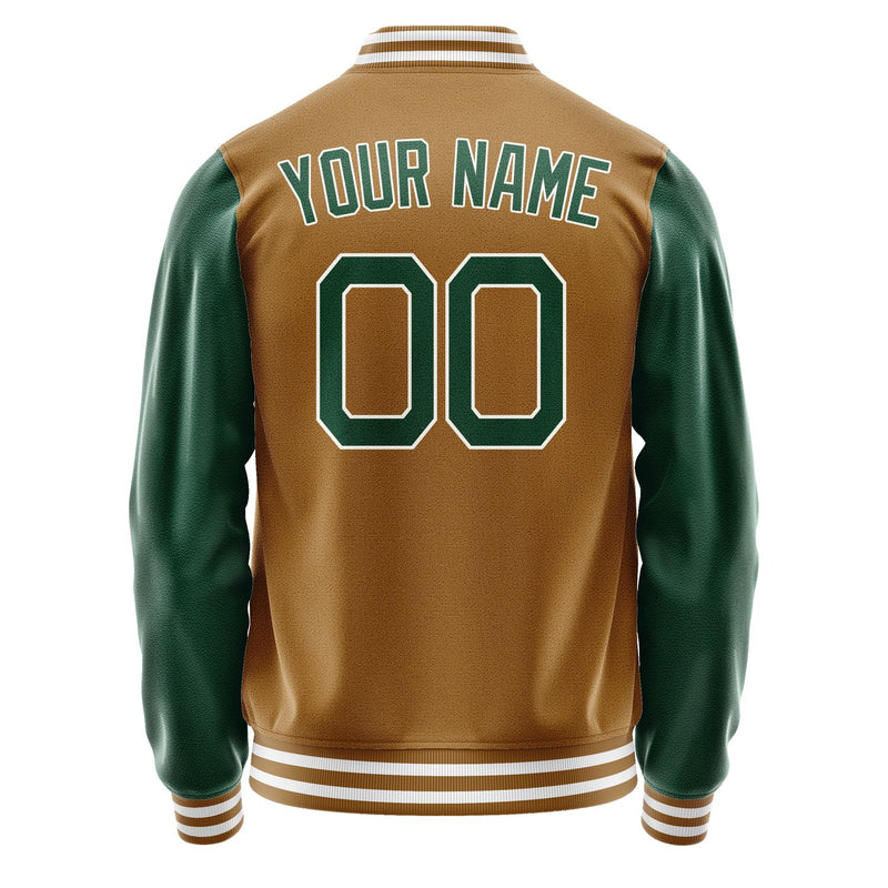 Custom Khaki Green Jacket JA2222052218B21805