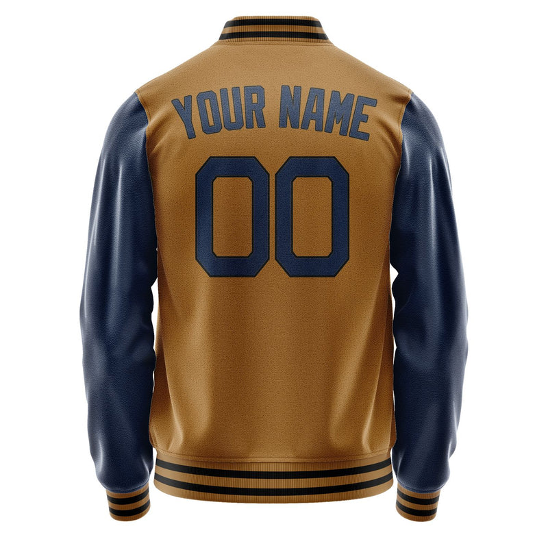 Custom Khaki Blue Jacket JA2222102217B21710
