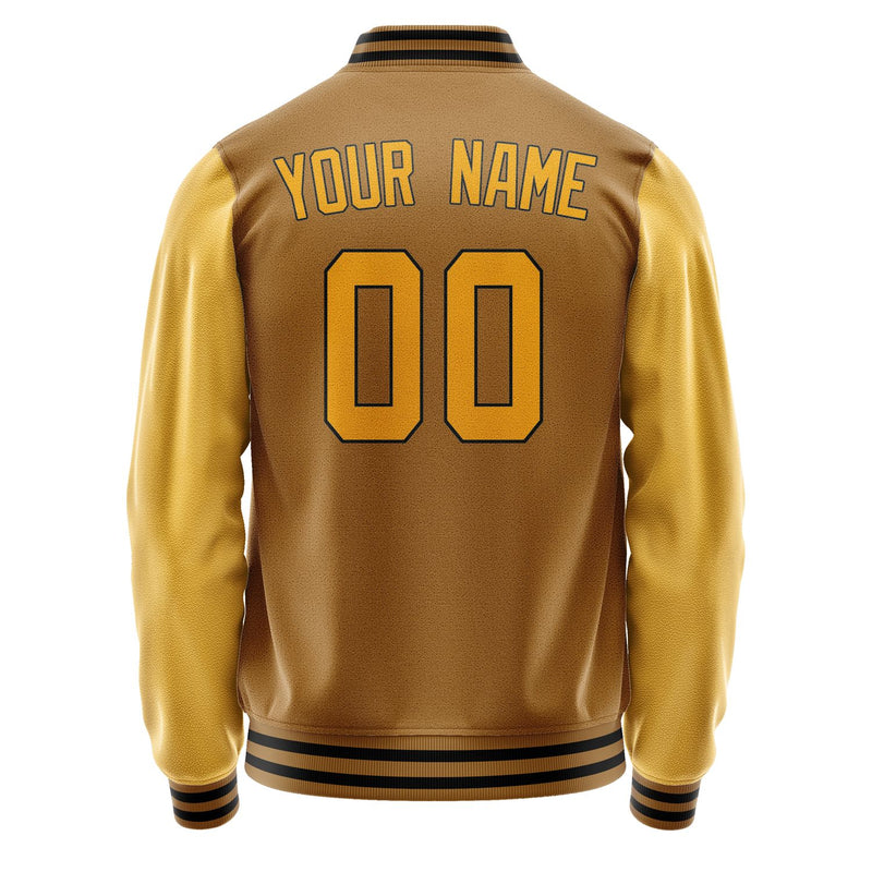Custom Khaki Yellow Jacket JA2222192217B31719