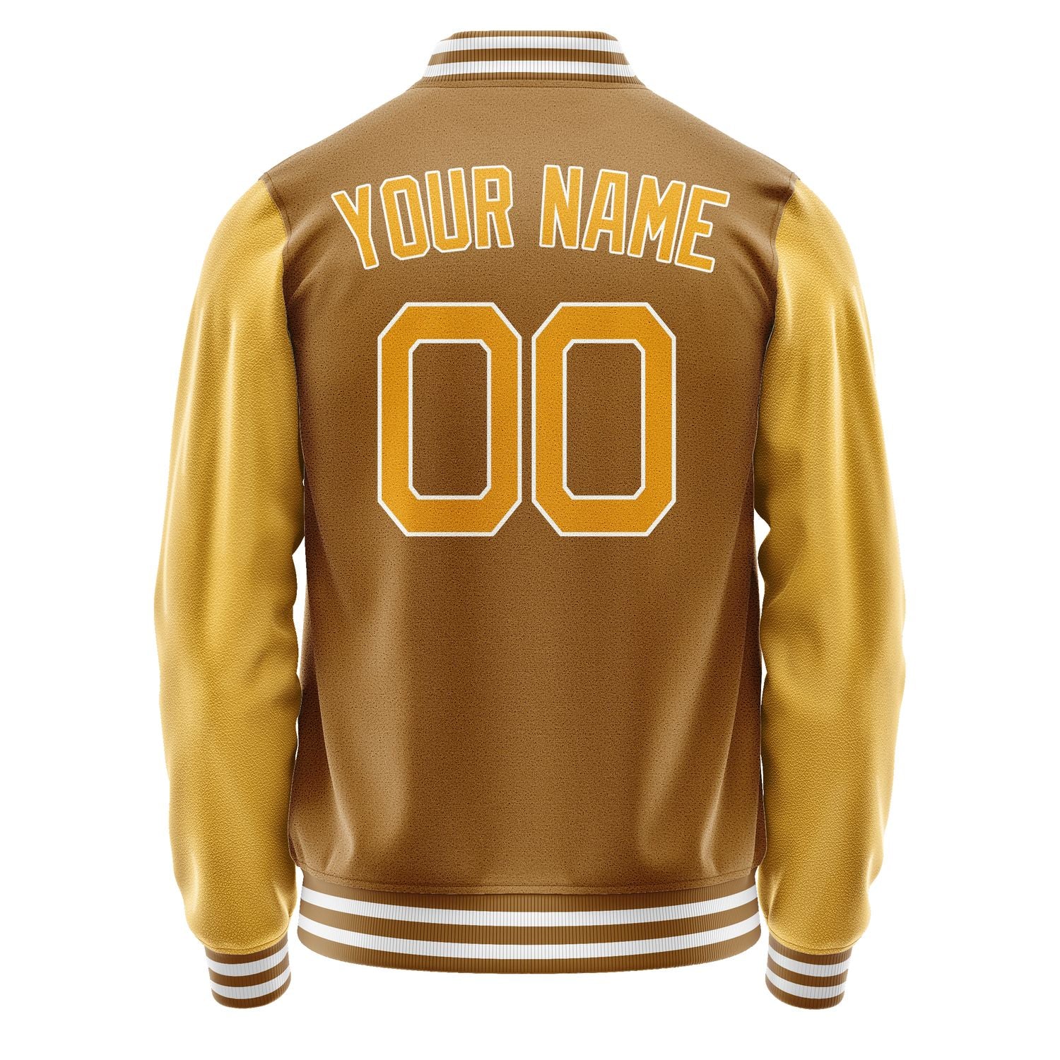 Custom Khaki Yellow Jacket JA2222192218B21819