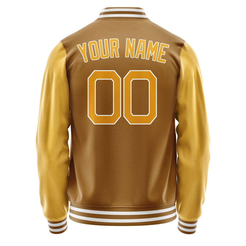 Custom Khaki Yellow Jacket JA2222192218B21819
