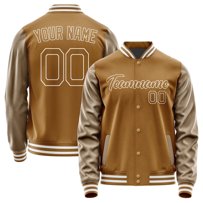 Custom Khaki Khaki Jacket JA2222222218B21822