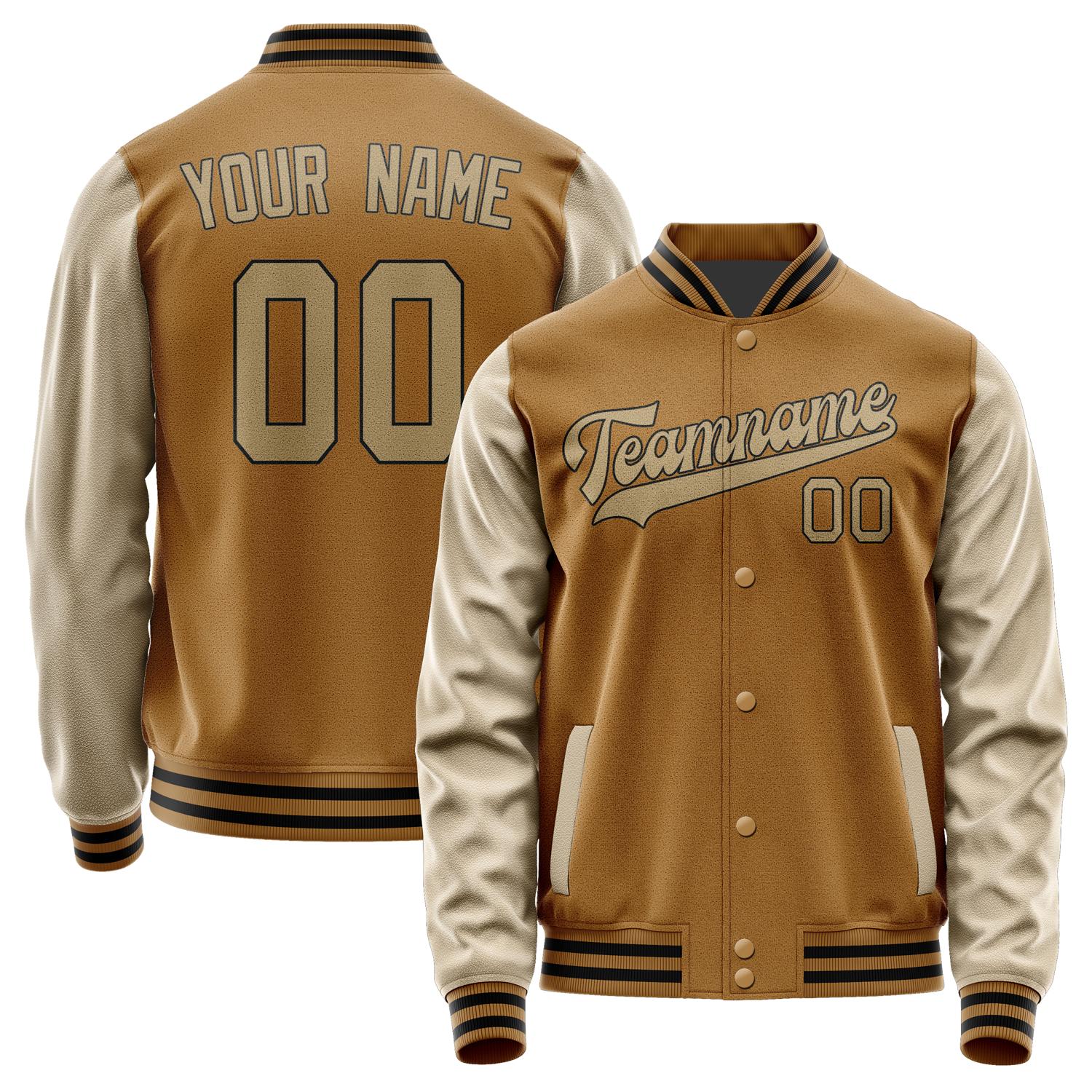 Custom Khaki Light Khaki Jacket JA2222252217B31725