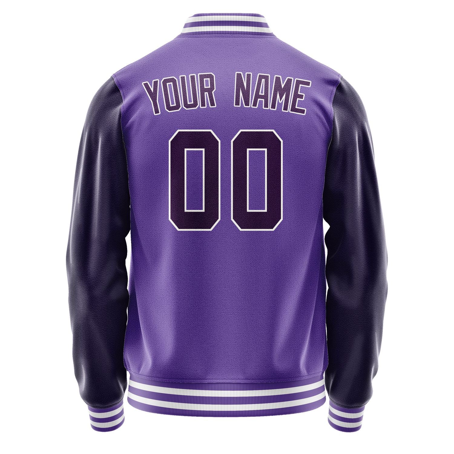 Custom Light Purple Purple Jacket JA2323072318B31807