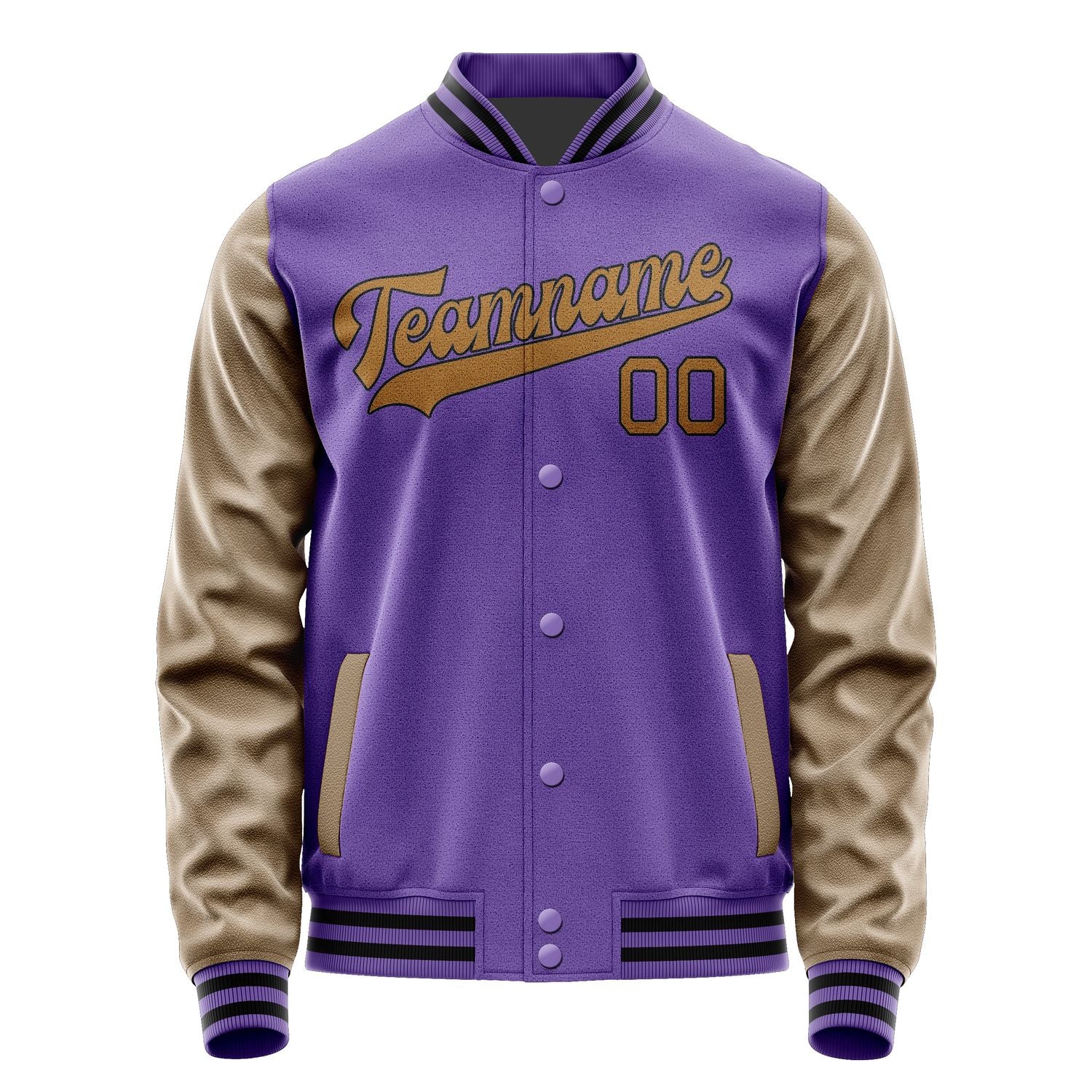 Custom Light Purple Khaki Jacket JA2323222317B31722