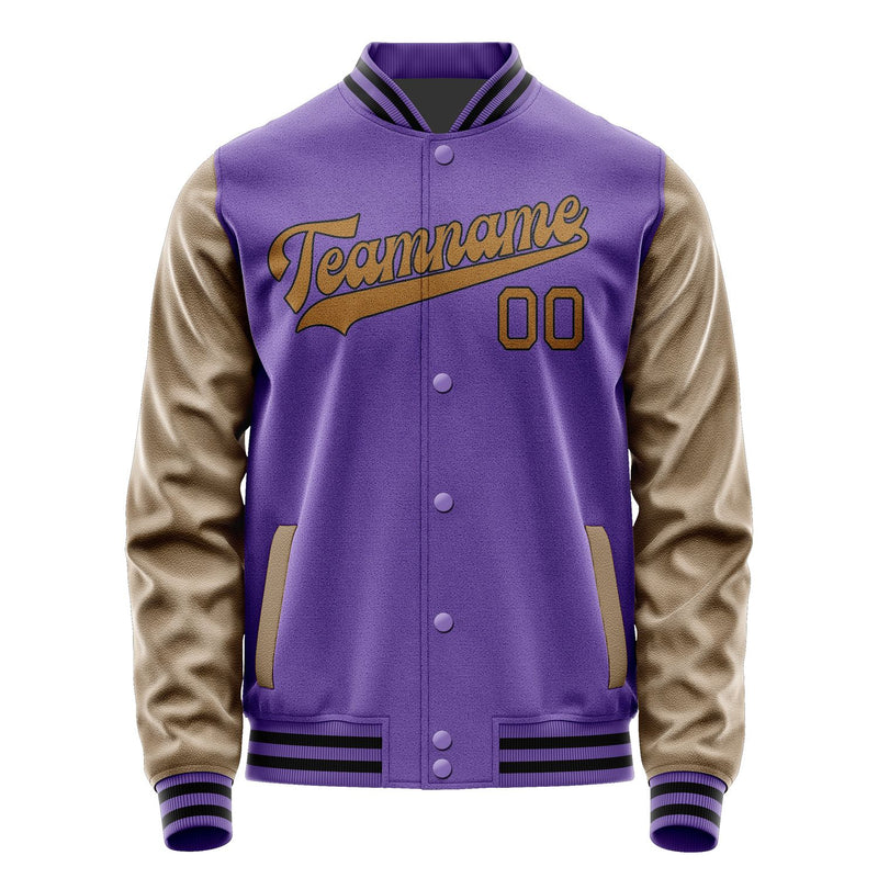 Custom Light Purple Khaki Jacket JA2323222317B31722