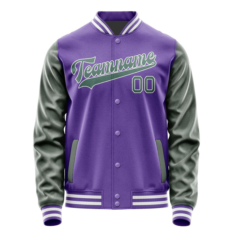 Custom Light Purple Blue Green Jacket JA2323272318B31827
