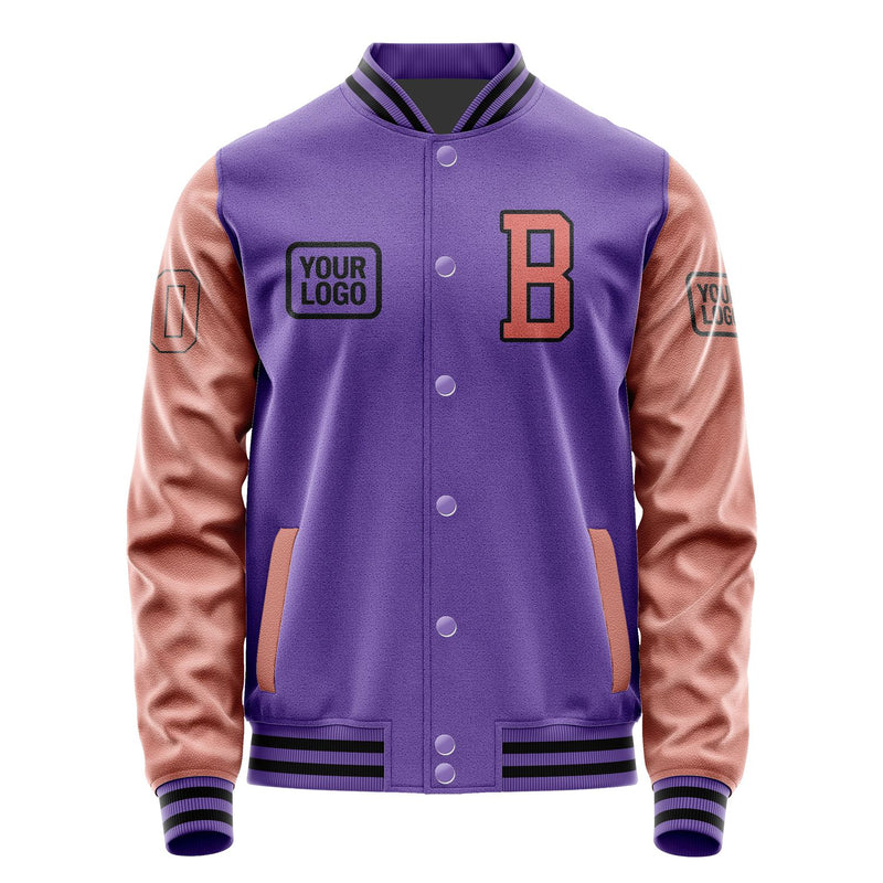 Custom Light Purple Copper Rose Jacket JA232329231717292917