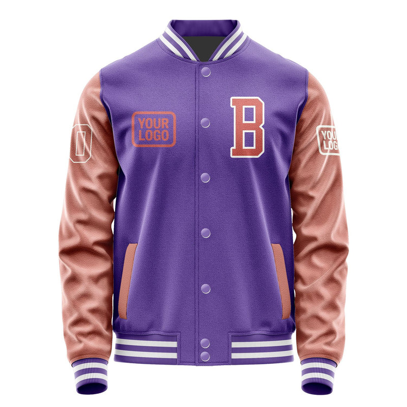 Custom Light Purple Copper Rose Jacket JA232329231818292918