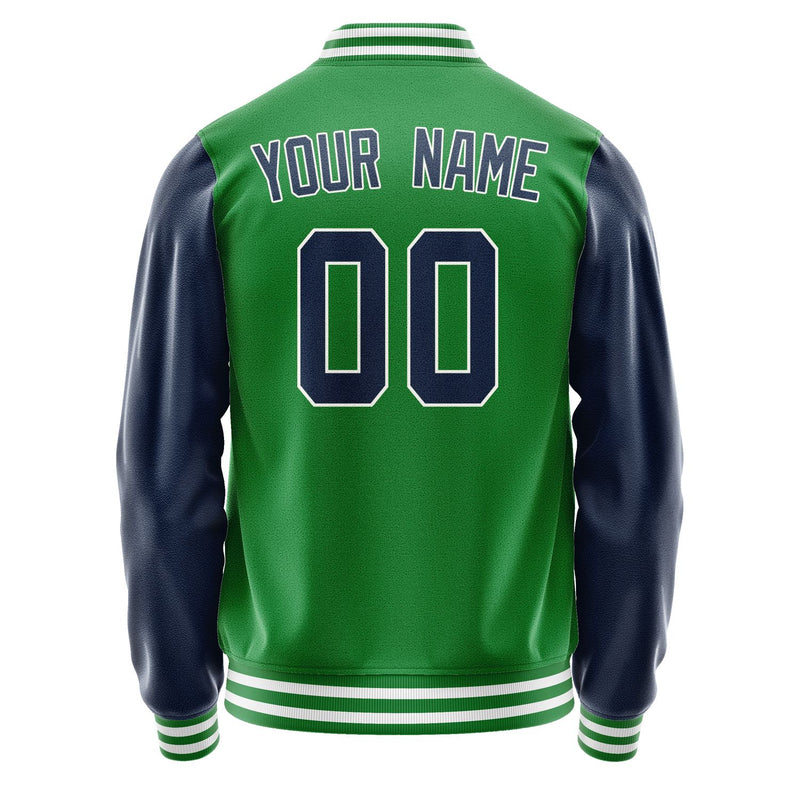 Custom Emerald Green Blue Jacket JA2424102418B31810