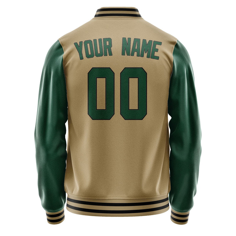 Custom Light Khaki Green Jacket JA2525052517B31705