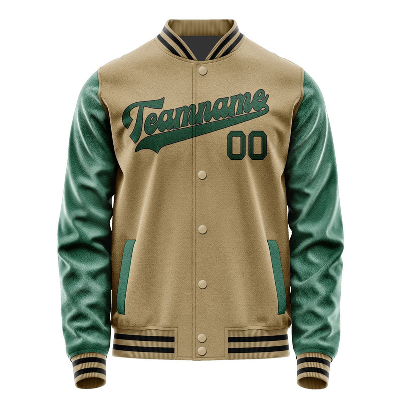 Custom Light Khaki Green Jacket JA2525052517B31705