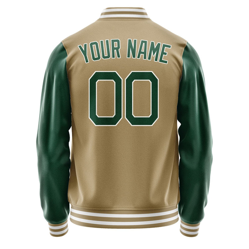 Custom Light Khaki Green Jacket JA2525052518B21805