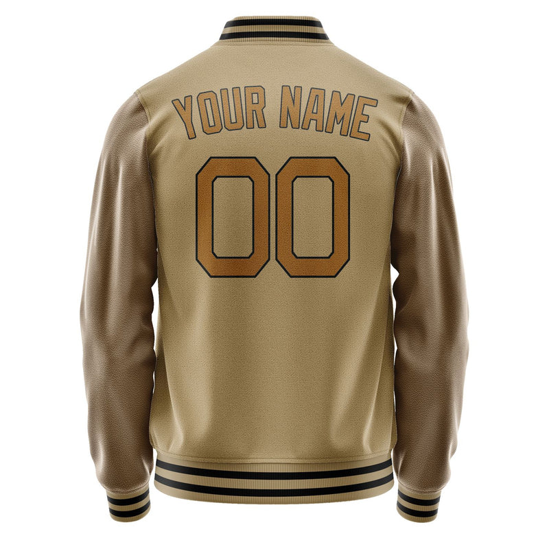 Custom Light Khaki Khaki Jacket JA2525222517B21722