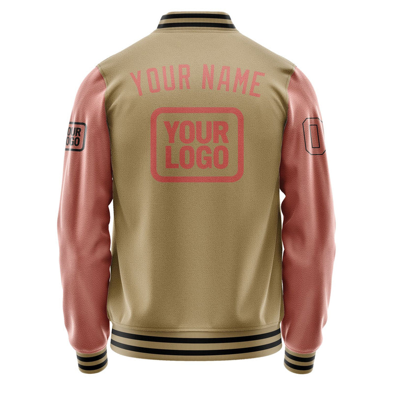 Custom Light Khaki Copper Rose Jacket JA252529251717292917