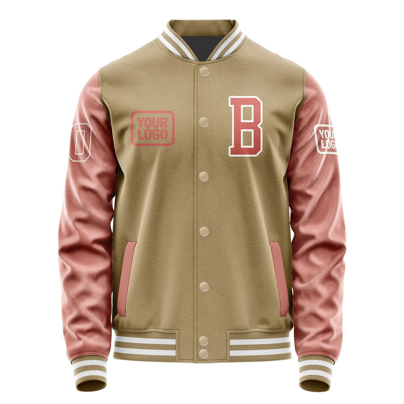 Custom Light Khaki Copper Rose Jacket JA252529251818292918