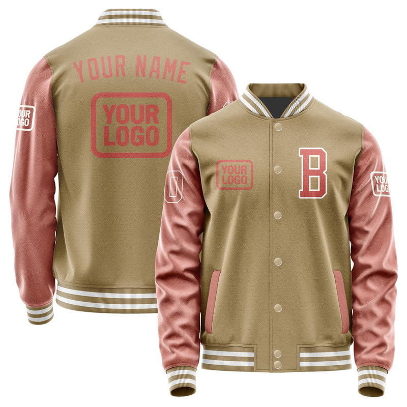 Custom Light Khaki Copper Rose Jacket JA252529251818292918