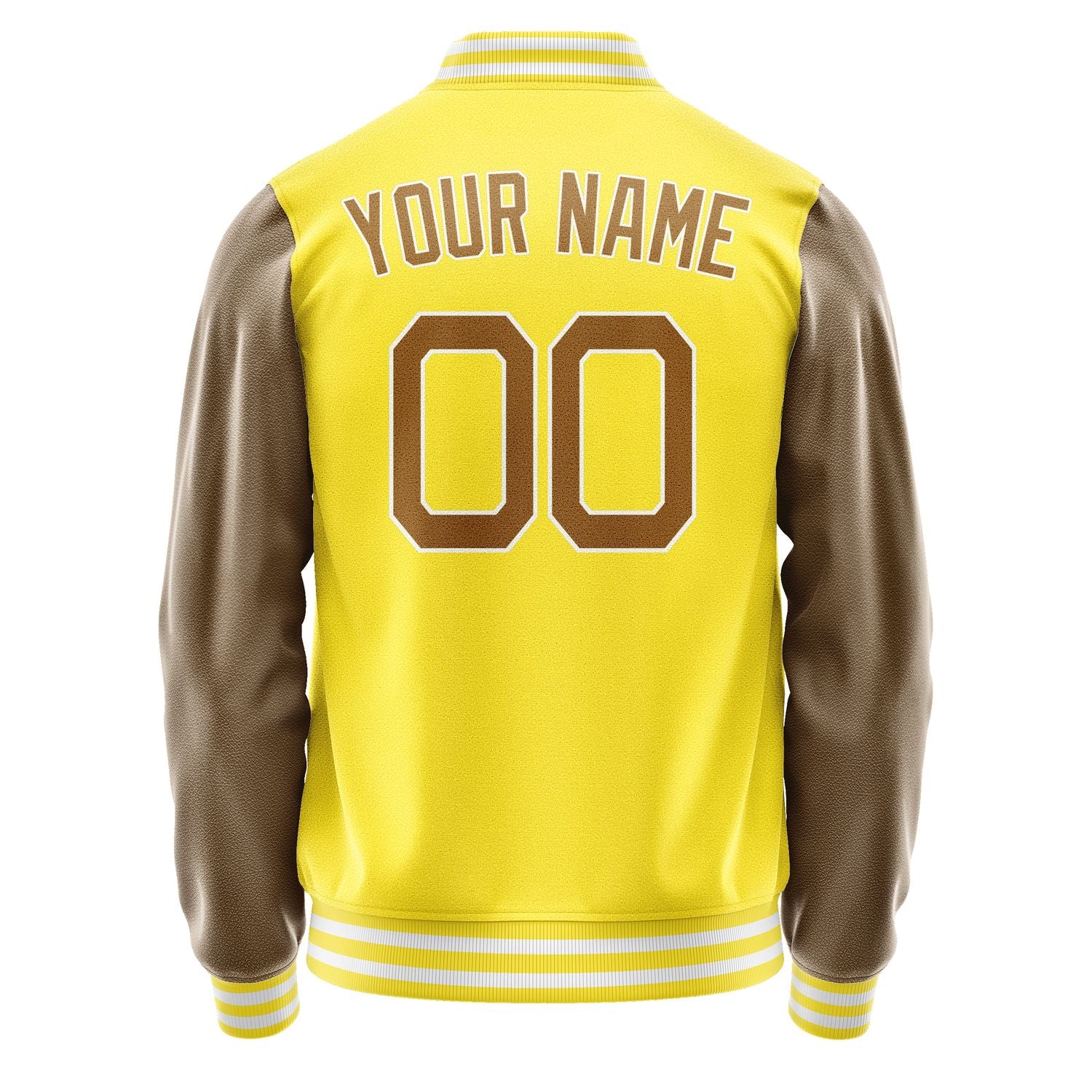 Custom Light Yellow Khaki Jacket JA2626222618B21822