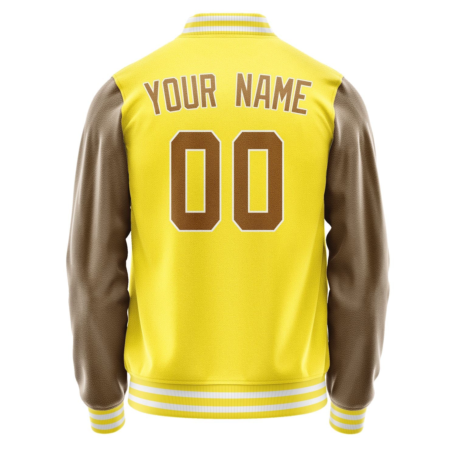 Custom Light Yellow Khaki Jacket JA2626222618B31822