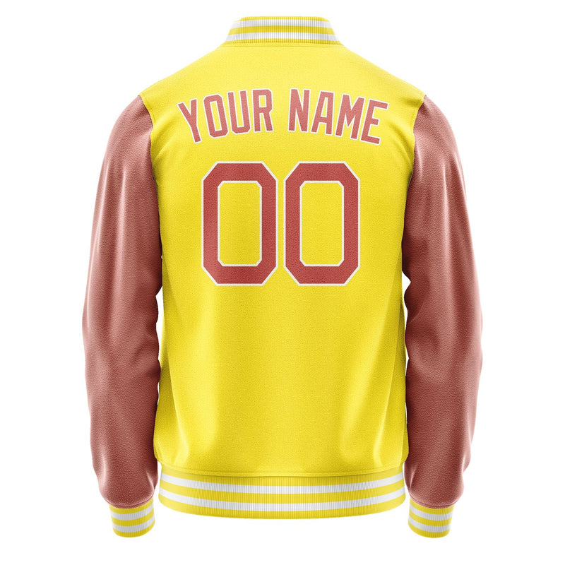 Custom Light Yellow Copper Rose Jacket JA2626292618B21829