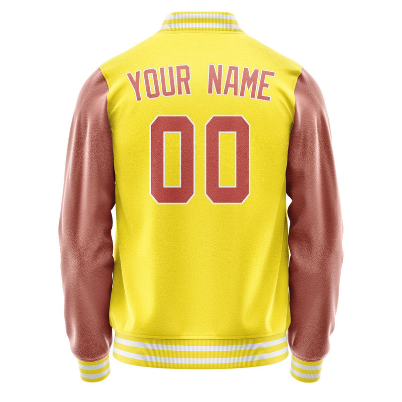 Custom Light Yellow Copper Rose Jacket JA2626292618B31829