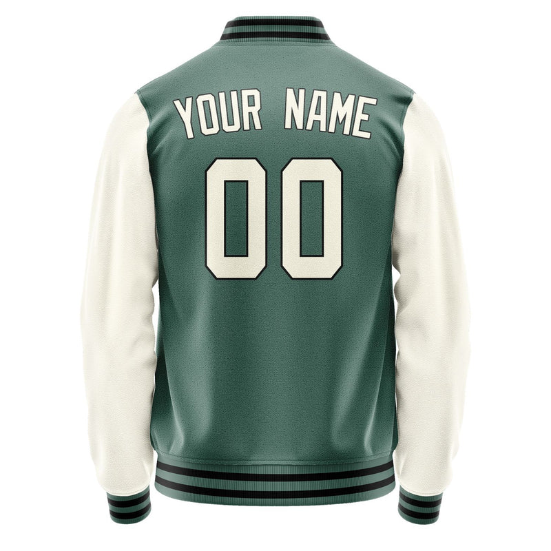 Custom Blue Green Cream Jacket JA2727032717B31703