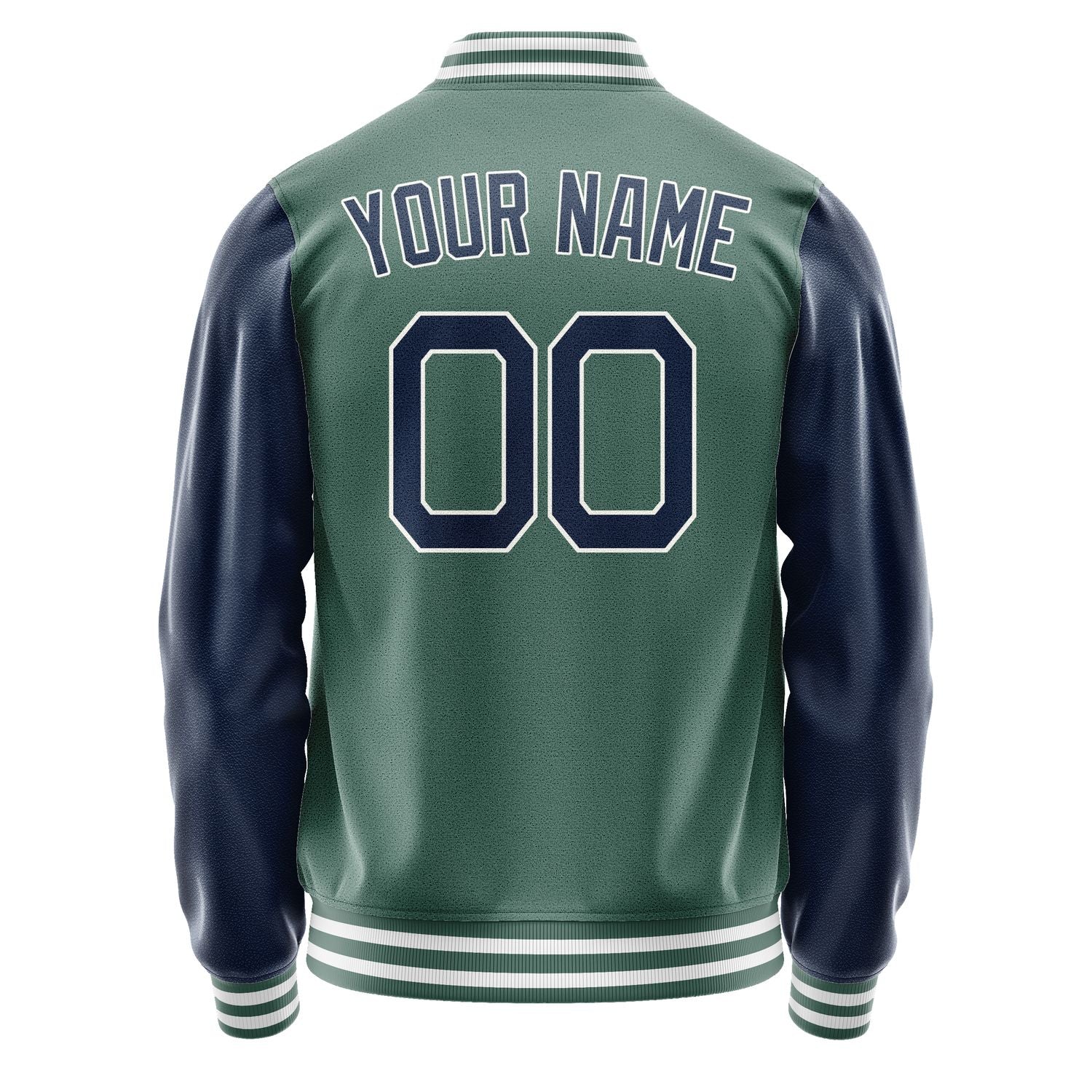 Custom Blue Green Blue Jacket JA2727102718B21810