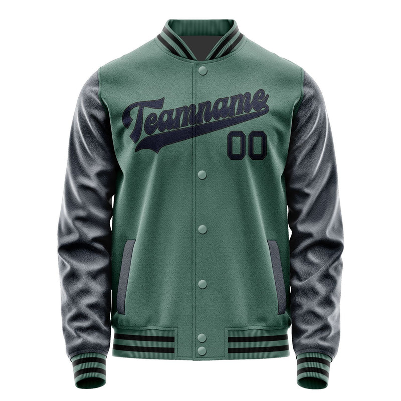 Custom Blue Green Navy Jacket JA2727112717B31711