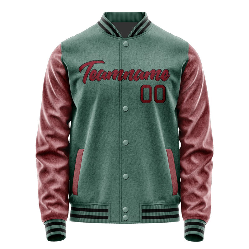 Custom Blue Green Crimson Red Jacket JA2727152717B21715