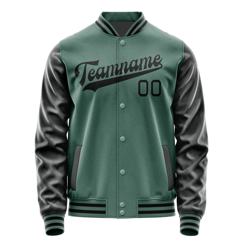Custom Blue Green Black Jacket JA2727172717B31717
