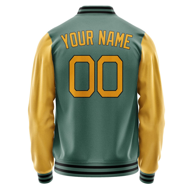 Custom Blue Green Yellow Jacket JA2727192717B21719