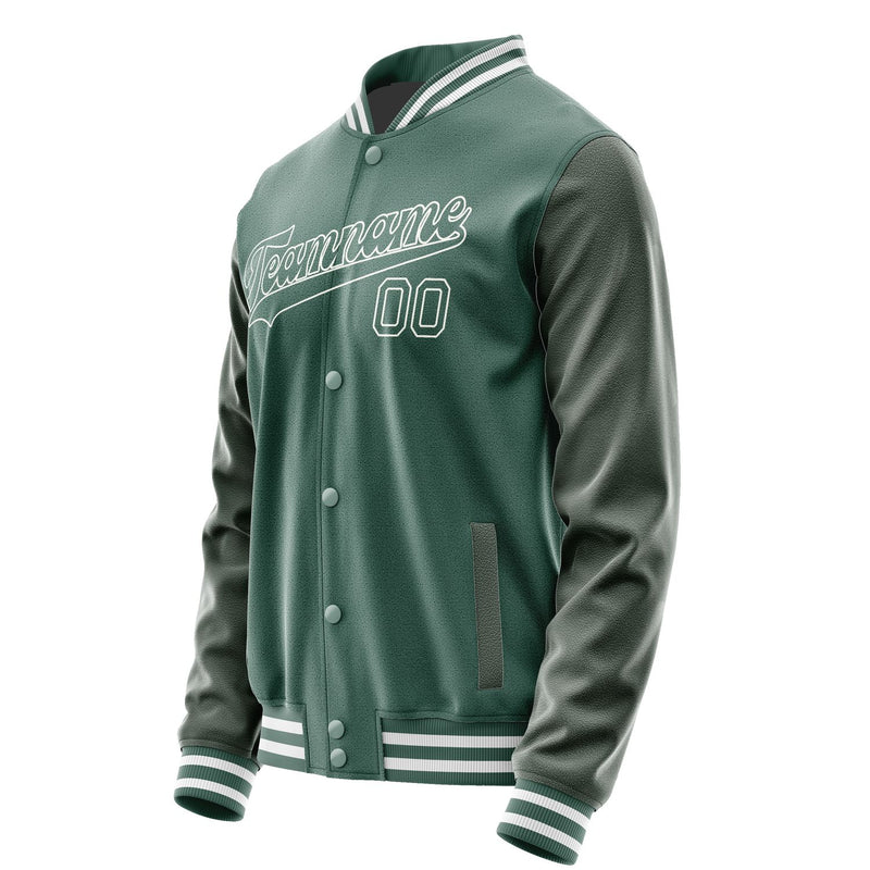 Custom Blue Green Blue Green Jacket JA2727272718B31827