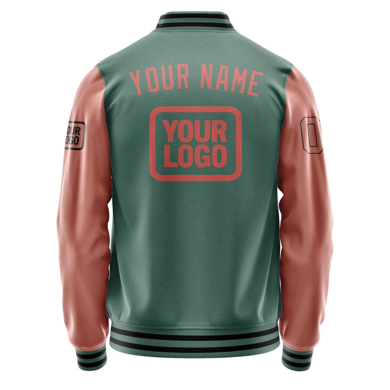 Custom Blue Green Copper Rose Jacket JA272729271717292917