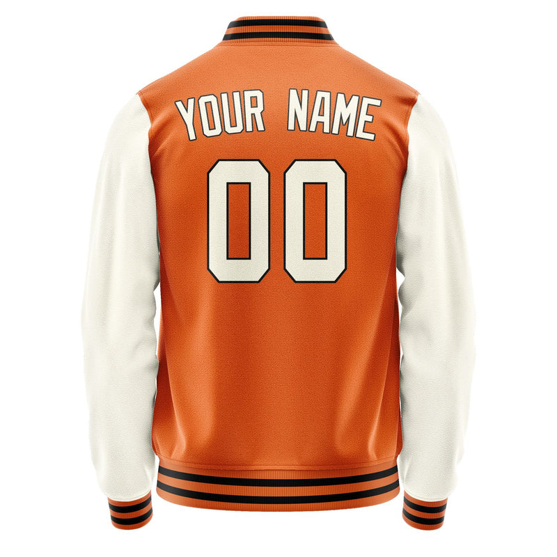Custom Orange Cream Jacket JA2828032817B31703
