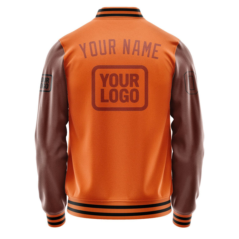 Custom Orange Coral Red Jacket JA282816281717161617