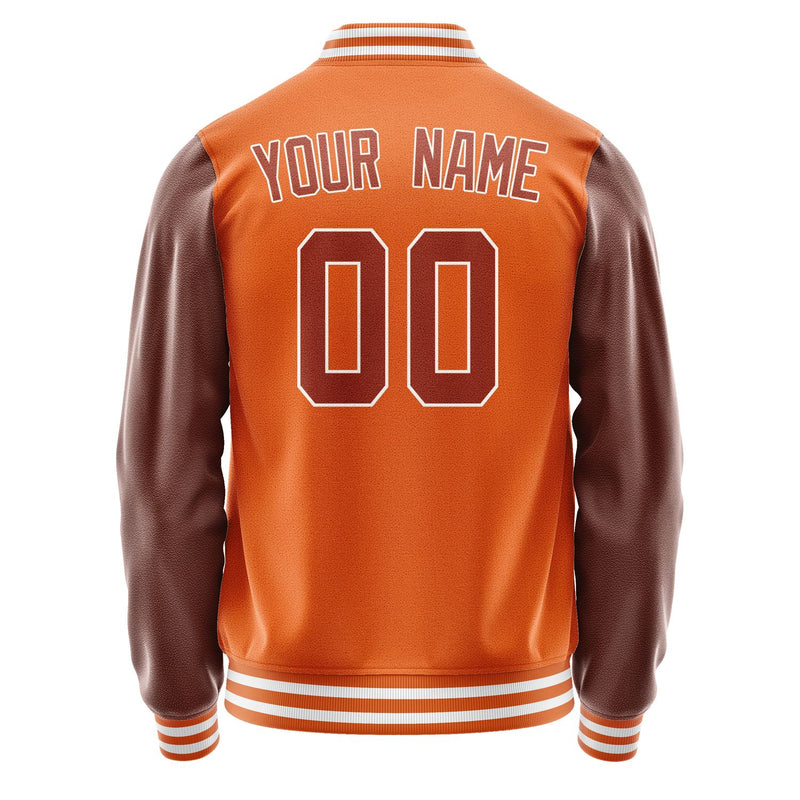 Custom Orange Coral Red Jacket JA2828162818B31816