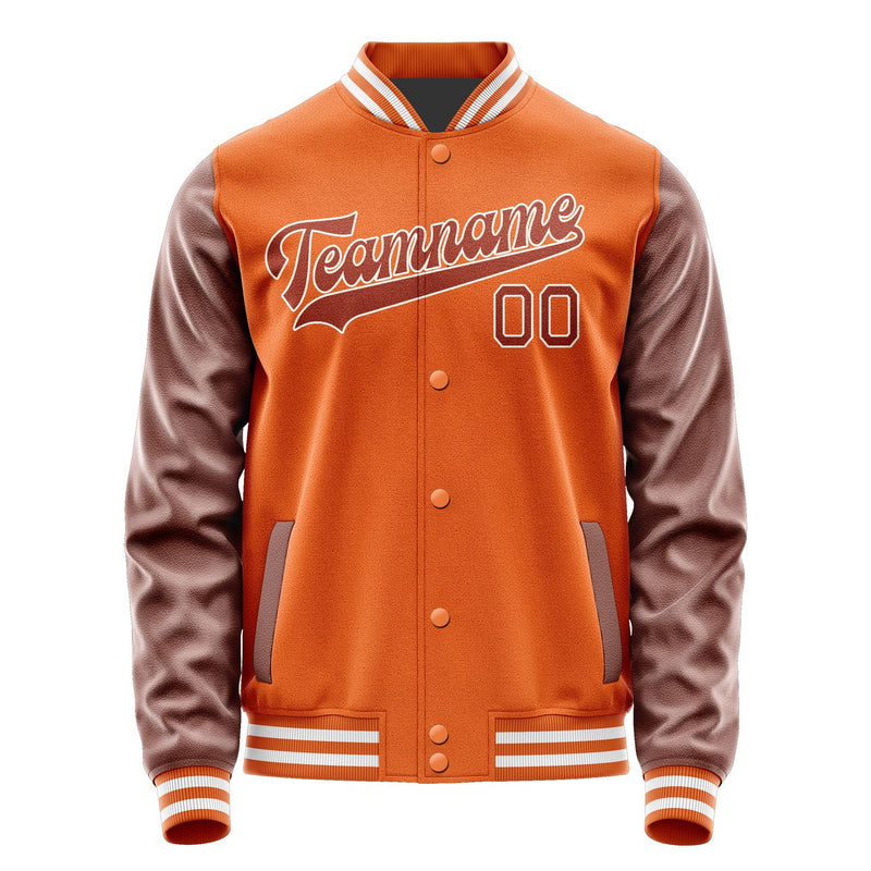 Custom Orange Coral Red Jacket JA2828162818B31816