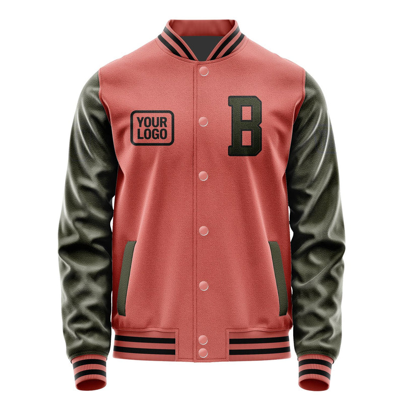 Custom Copper Rose Olive Jacket JA292902291717020217