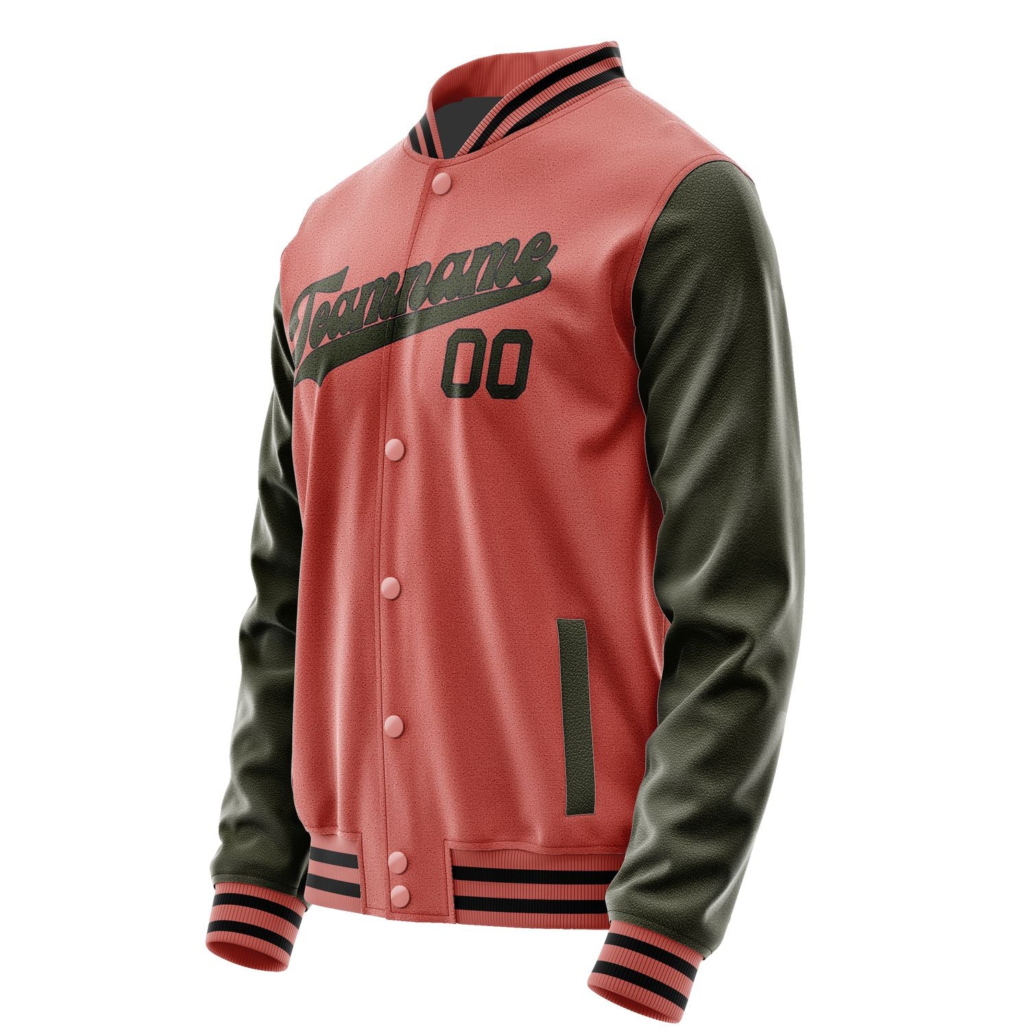 Custom Copper Rose Olive Jacket JA2929022917B31702