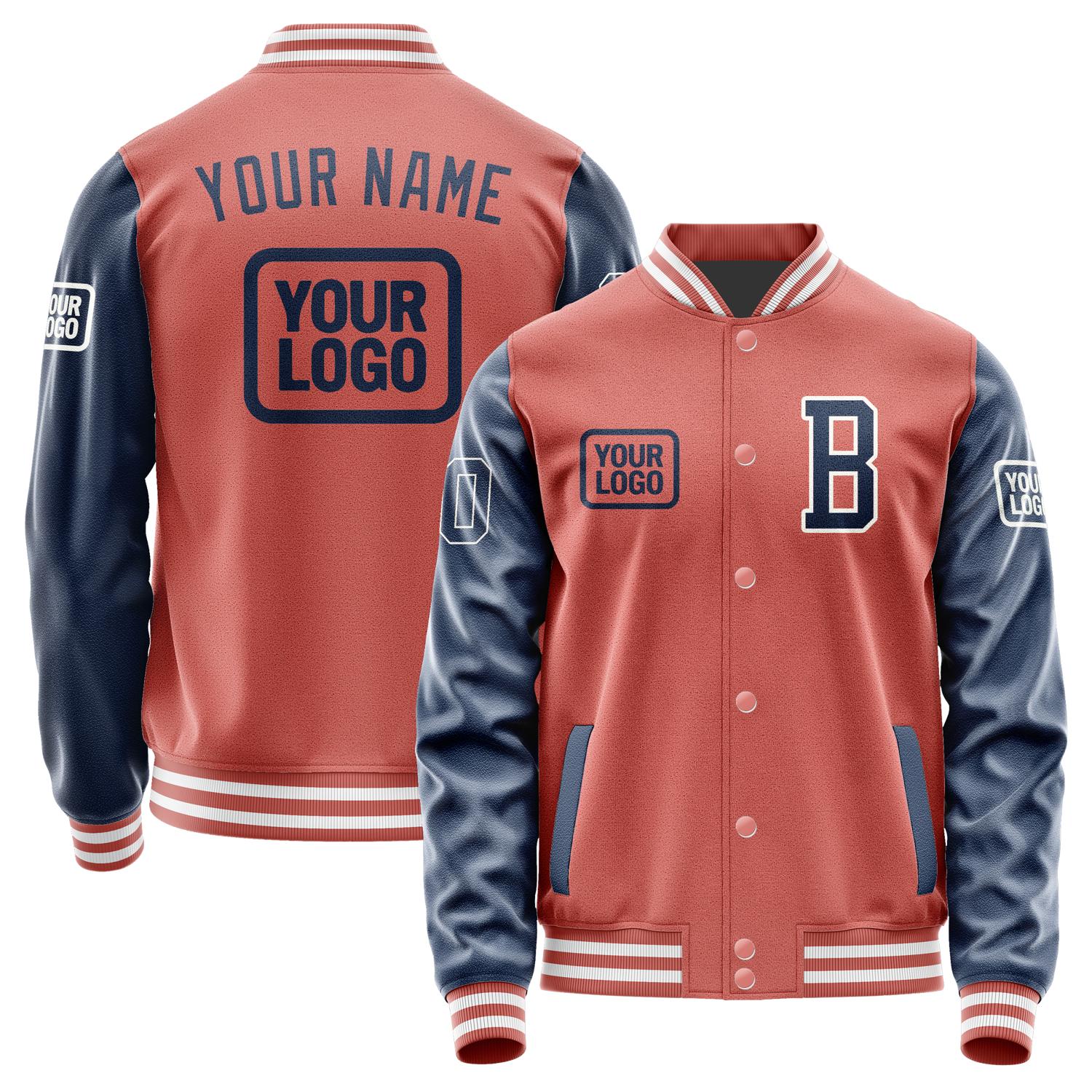 Custom Copper Rose Blue Jacket JA292910291818101018